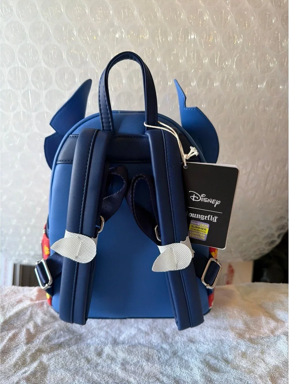 Loungefly Disney Stitch Vacation Backpack SDCC Exclusive Backpack NWT